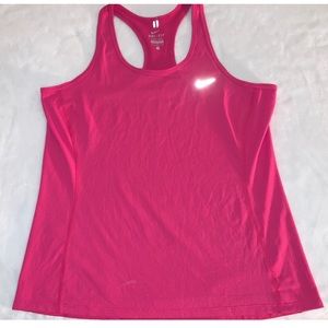 Nike Dri-fit pink tank top size L